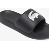 Vyriškos šlepetės Lacoste Serve Slide 1.0, juodos ir baltos