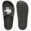 Vyriškos šlepetės Lacoste Serve Slide 2.0, juodos ir baltos