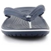 Vyriškos šlepetės per pirštą Crocs Crocband Flip, juodos
