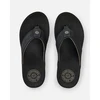 Vyriškos šlepetės per pirštą Rip Curl Pacific Rinse Bloom, juodos