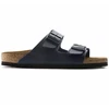 Vyriškos šlepetės su dviem dirželiais Birkenstock Arizona, tamsiai mėlynos