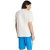 Vyrų adidas Essentials 3 Juostų marškinėliai, kreminiai KC0888