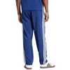 Vyrų adidas Essentials 3-Stripes Stanford kelnės su atviru kraštu Mėlyna JE6400