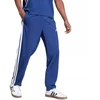 Vyrų adidas Essentials 3-Stripes Stanford kelnės su atviru kraštu Mėlyna JE6400