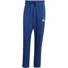Vyrų adidas Essentials 3-Stripes Stanford kelnės su atviru kraštu Mėlyna JE6400