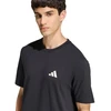 Vyrų adidas Lauko kalnų dviračių grafiniai juodi marškinėliai KB2536