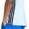 Vyrų „adidas“ marškinėliai „Essentials 3 Stripes“, mėlyni, JE6397