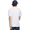 Vyrų adidas „Summer Heat“ grafinio dizaino marškinėliai balti JZ7545