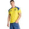 Vyrų adidas Švedijos 26 namų aprangos marškinėliai, geltonos ir mėlynos spalvos JM5814