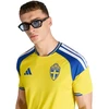 Vyrų adidas Švedijos 26 namų aprangos marškinėliai, geltonos ir mėlynos spalvos JM5814