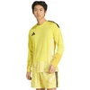 Vyrų adidas Tiro 26 Competition vartininko marškinėliai ilgomis rankovėmis, geltoni, KB5250