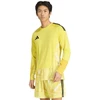 Vyrų adidas Tiro 26 Competition vartininko marškinėliai ilgomis rankovėmis, geltoni, KB5250