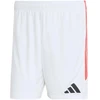 Vyrų adidas Tiro 26 League Match šortai, balti ir raudoni, KR0365