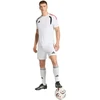 Vyrų adidas Tiro 26 League Match šortai, balti ir raudoni, KR0365