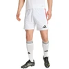 Vyrų adidas Tiro 26 League Match šortai, balti ir raudoni, KR0365