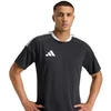 Vyrų adidas Tiro 26 varžybų marškinėliai, juodi ir balti KA6169