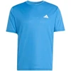 Vyrų adidas treniruočių pagrindiniai mėlyni T-marškinėliai KD5471