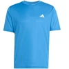 Vyrų adidas treniruočių pagrindiniai mėlyni T-marškinėliai KD5471