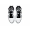 Vyrų Air Jordan 1 Mid Light Smoke Pilkas batai - 554724-092
