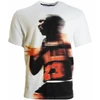 Vyrų Air Jordan Sportiniai Dri-FIT Grafiniai Marškinėliai Balti - HQ8966-100