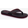 Vyrų juodos vasarinės šlepetės Flip Flop tipo