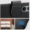 Tech-Protect atverčiamas Motorola Edge 50 NEO dėklas telefonui juodos spalvos