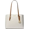 Waniliowa torebka tote Michael Kors 35F3GCFT9T