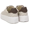 Waniliowe sneakersy moterims Michael Kors 49F4RMFS1B