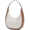 Waniliovo-koniakų hobo tipo rankinė Michael Kors 30S4G0PH9I