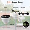 VEVOR Meteorologinė belaidė orų stotelė YT60234 7in1 WiFi