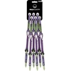 SES Wild Country 40-0000002003-5823-1 Laipiojimo karabinas su savaime užsirakinančiu mechanizmu, žalias, violetinis, 6 vnt.
