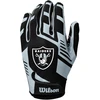 Wilson NFL tamprios imtuvo pirštinės WTF9326LV Juoda Vienas dydis