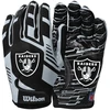 Wilson NFL tamprios imtuvo pirštinės WTF9326LV Juoda Vienas dydis