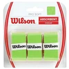 Apvija Lauko Teniso Raketei Wilson Pro Soft Absorbent Overgrip Žalia 3 vnt