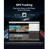 WOLFBOX veidrodinė automobilinė kamera 4K, Wi-Fi 5.8 GHz, GPS, priekinė ir galinė, G930