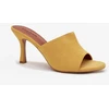 Women's Slip-On Shoes with Heel Made of Eco Suede Geltona Isolia
