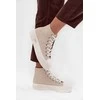Women's Sneakers On Platform LEE 50253002.35E ISLA WOMEN MID Smėlio spalvos