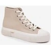 Women's Sneakers On Platform LEE 50253002.35E ISLA WOMEN MID Smėlio spalvos