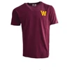 Wood Wood Ace AA marškinėliai Bordo - 10235702-2222-Burgundy