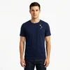 Wood Wood Ace aplikacijų marškinėliai Tamsiai mėlyni - 10235704-2222-Navy