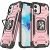 Wozinsky Ring Armor iPhone 14 Plus šarvuotas magnetinis dėklas su auksiniu žiedu