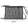 Wozinsky Universal Car Ceiling Organizer Mesh - Juodas