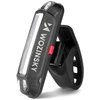 Wozinsky WSBLB2 Priekinis (400 lm) ir Galinis USB-C Dviračio Žibintų Rinkinys - Juodas