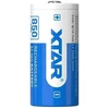 Xtar 850mAh 3,6V 16340 CR123 akumuliatorius su PCB