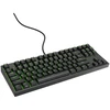 Ausinės Žaidimų klaviatūra GENESIS Thor 404 TKL, USB, QWERTY (amerikietiška tarptautinė), juoda