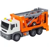 Lean Toys Evakuatorius su šviesomis ir garsais 1:16, oranžinė mašina