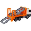 Lean Toys Evakuatorius su šviesomis ir garsais 1:16, oranžinė mašina