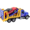Lean Toys Didelis transporterio vilkikas su priekaba, šviesomis ir garsais