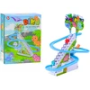 Lean Toys Dinozaurų Čiuožyklos Žaidimų Rinkinys su Šviesomis ir Garsais