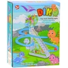Lean Toys Dinozaurų Čiuožyklos Žaidimų Rinkinys su Šviesomis ir Garsais